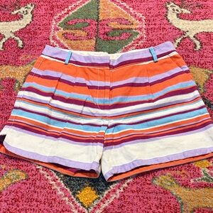 J. Crew Multicolor Striped Women's Shorts